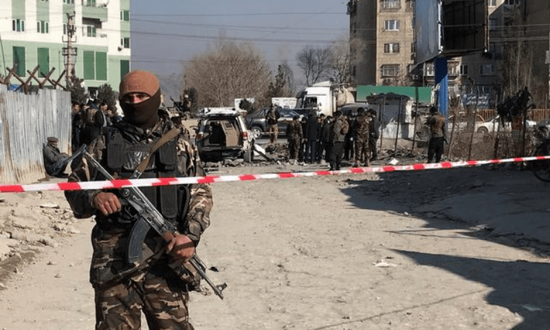 12 killed in Kabul Mosque bombing 