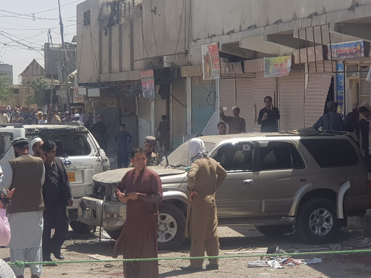 Blast in Chaman injured several people