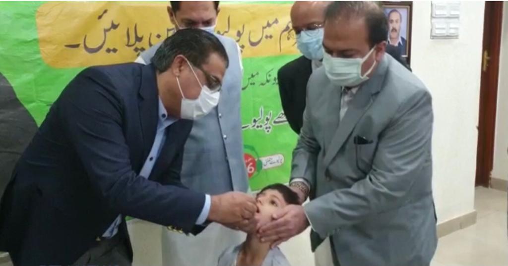 CS Balochistan kicks off anti-polio campaign