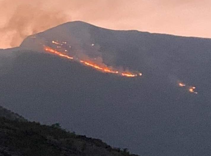 Flames of fire in Sherani forest as Balochistan and KP yet to decide jurisdiction