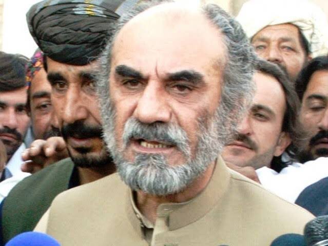 Nawab Aslam Raisani joins JUI in presence of Maulana Fazal ur Rehman