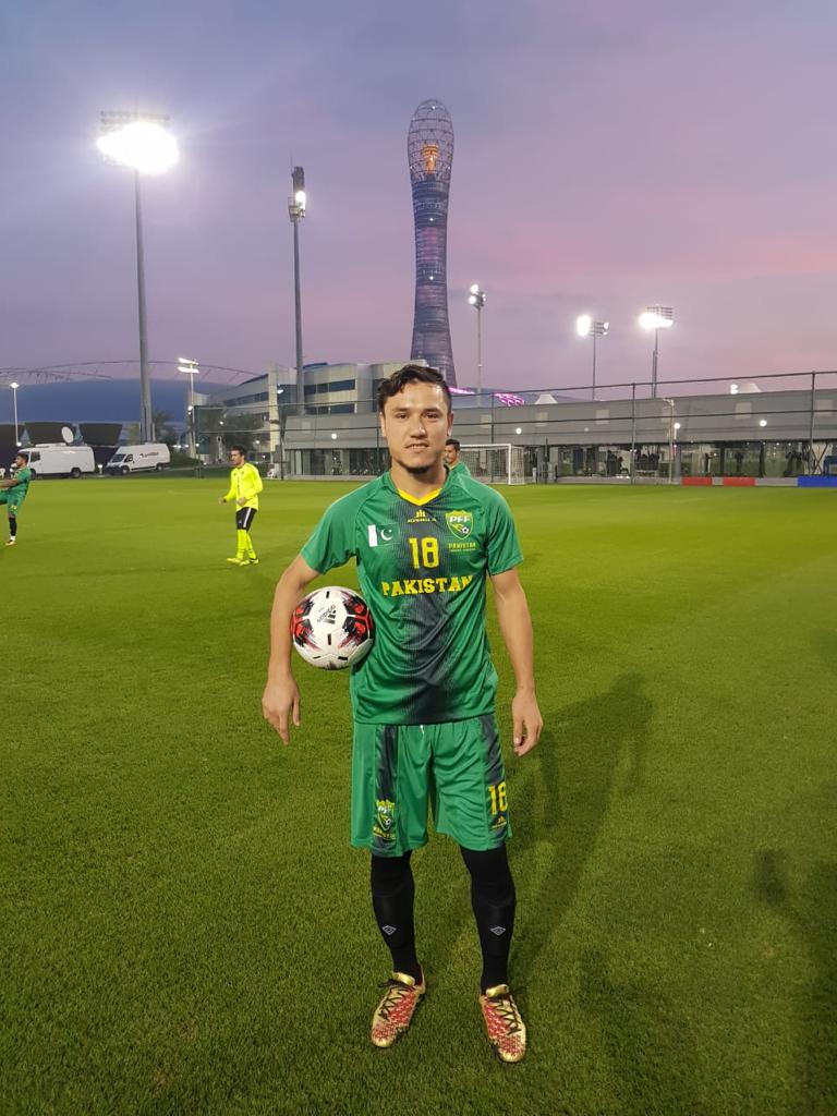 A shining Hazara football player of Quetta