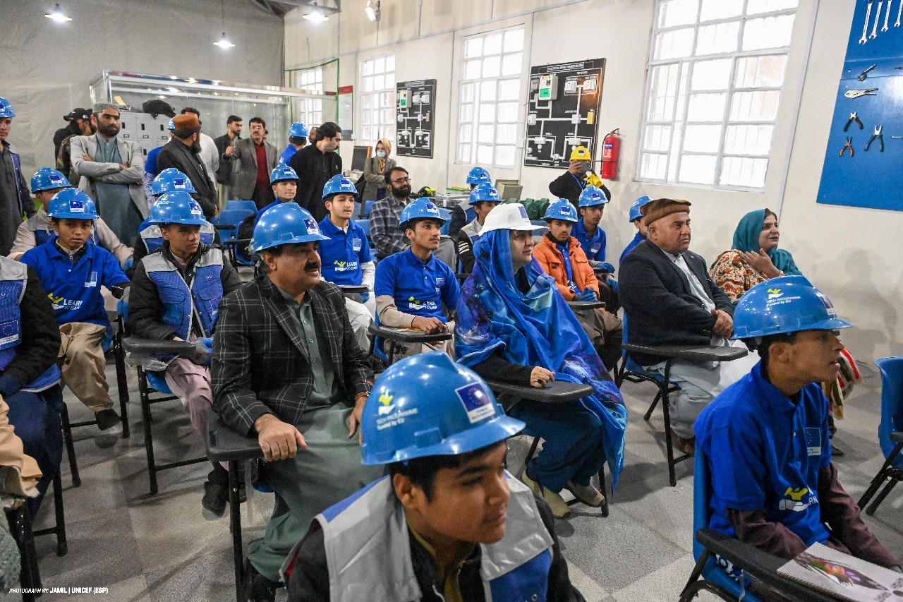 Technical School Quetta Revamped by UNICEF After 30 Years, Providing Skills for Employment