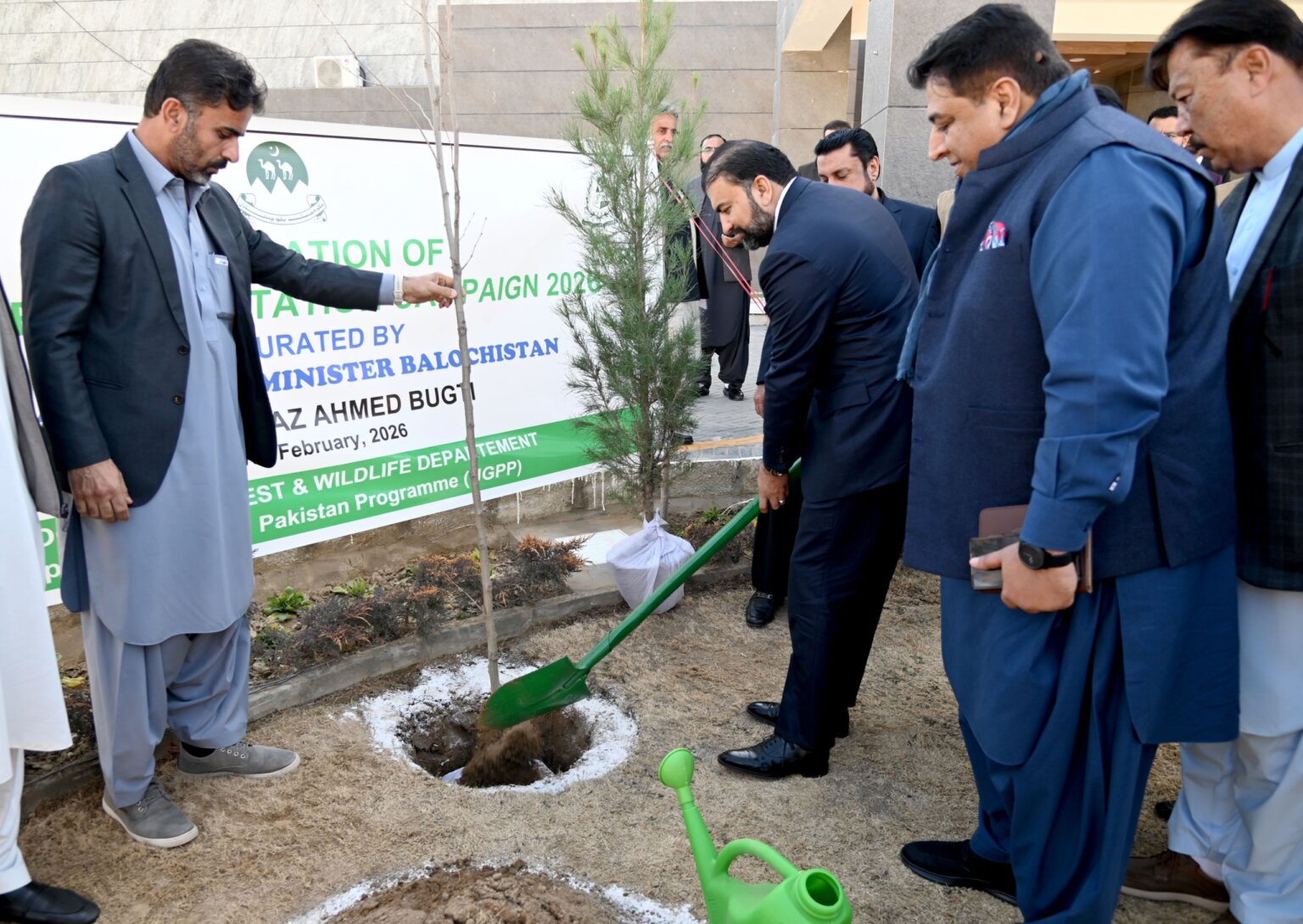 CM Bugti Launches Balochistan Plantation Campaign 2026
